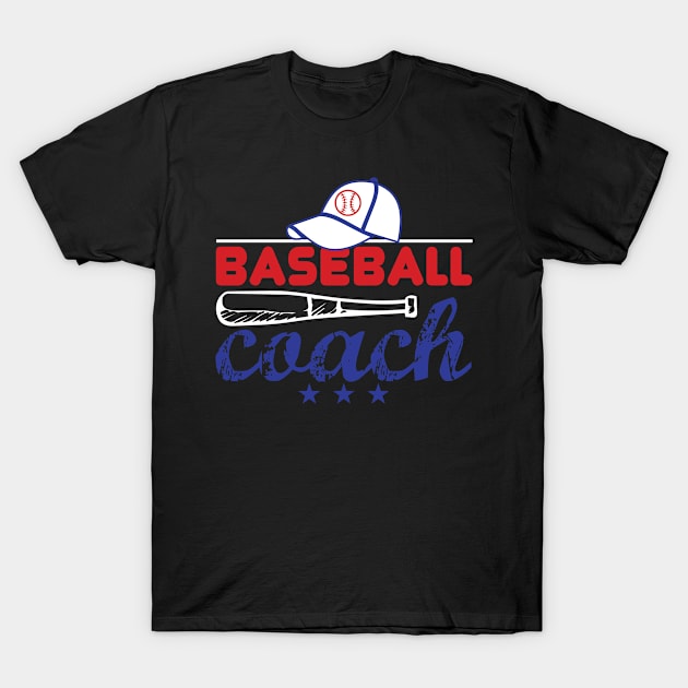 Baseball coach T-Shirt by Steven Hignell